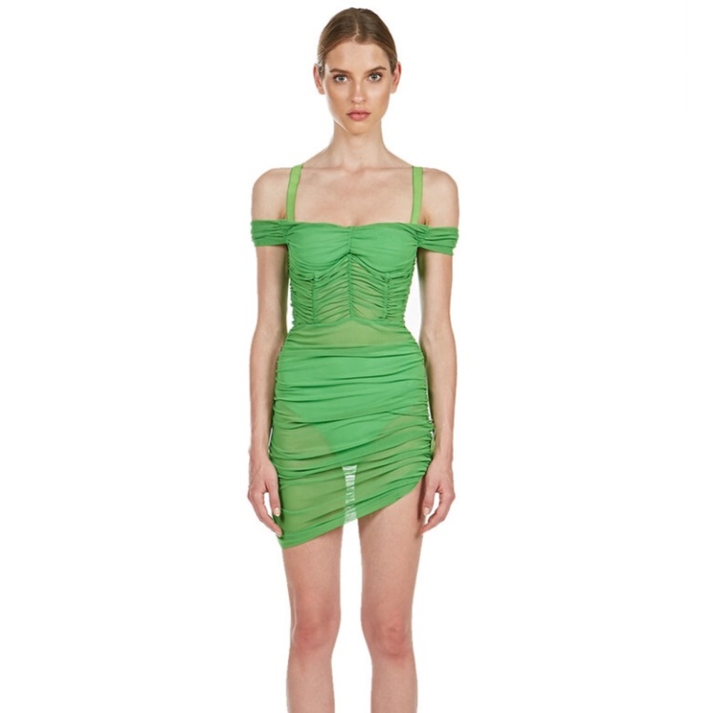 Danielle Guzio Lime Dress
